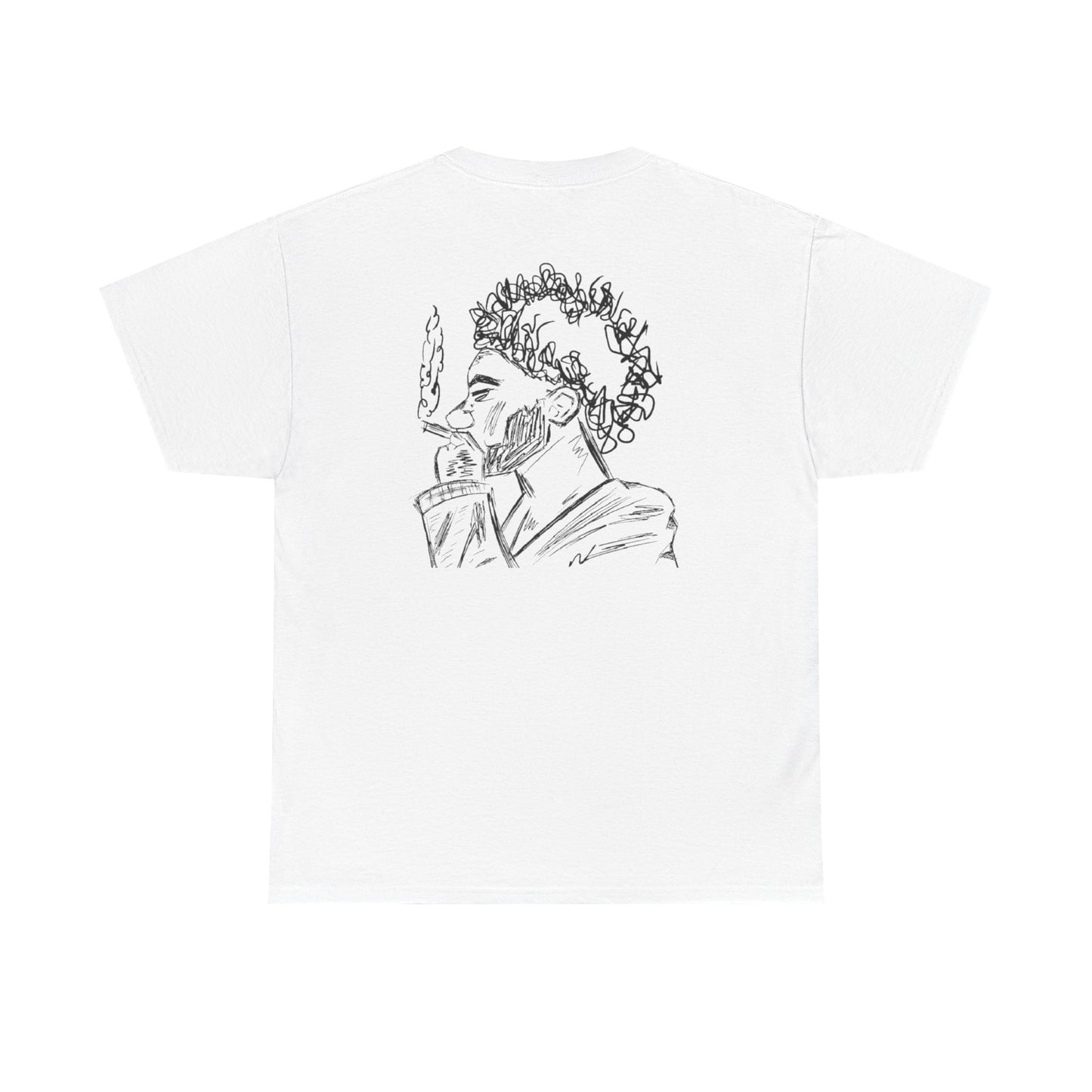T-shirt unisexe design "ça fume"