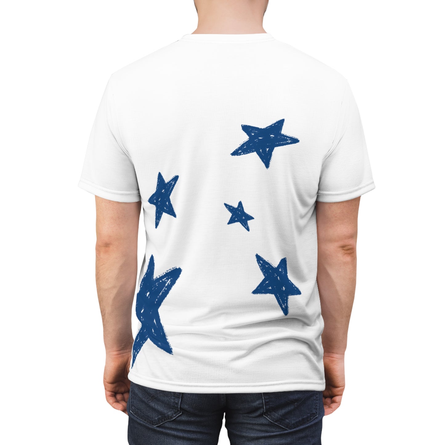 T-shirt motif "étoiles"