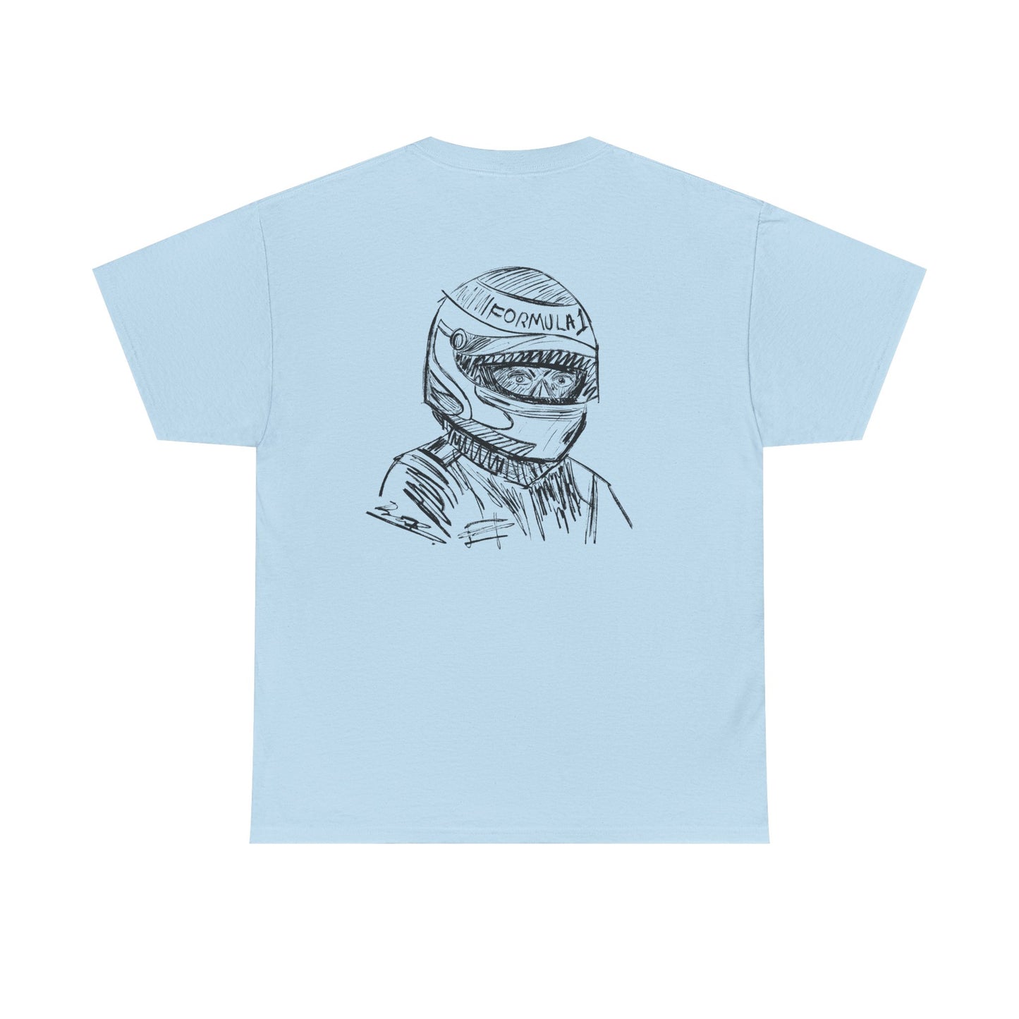 T-shirt unisexe design "casque racing"