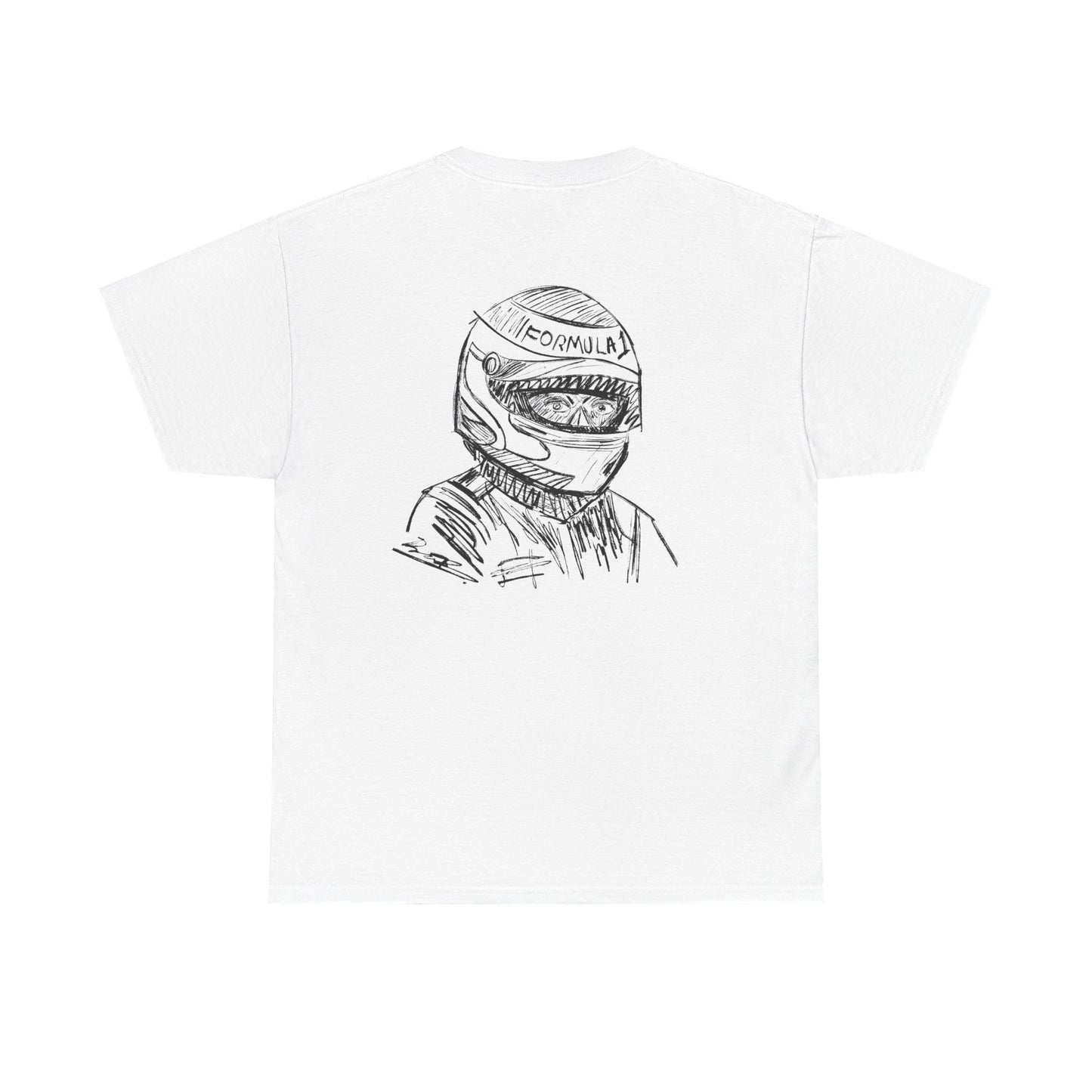 T-shirt unisexe design "casque racing"