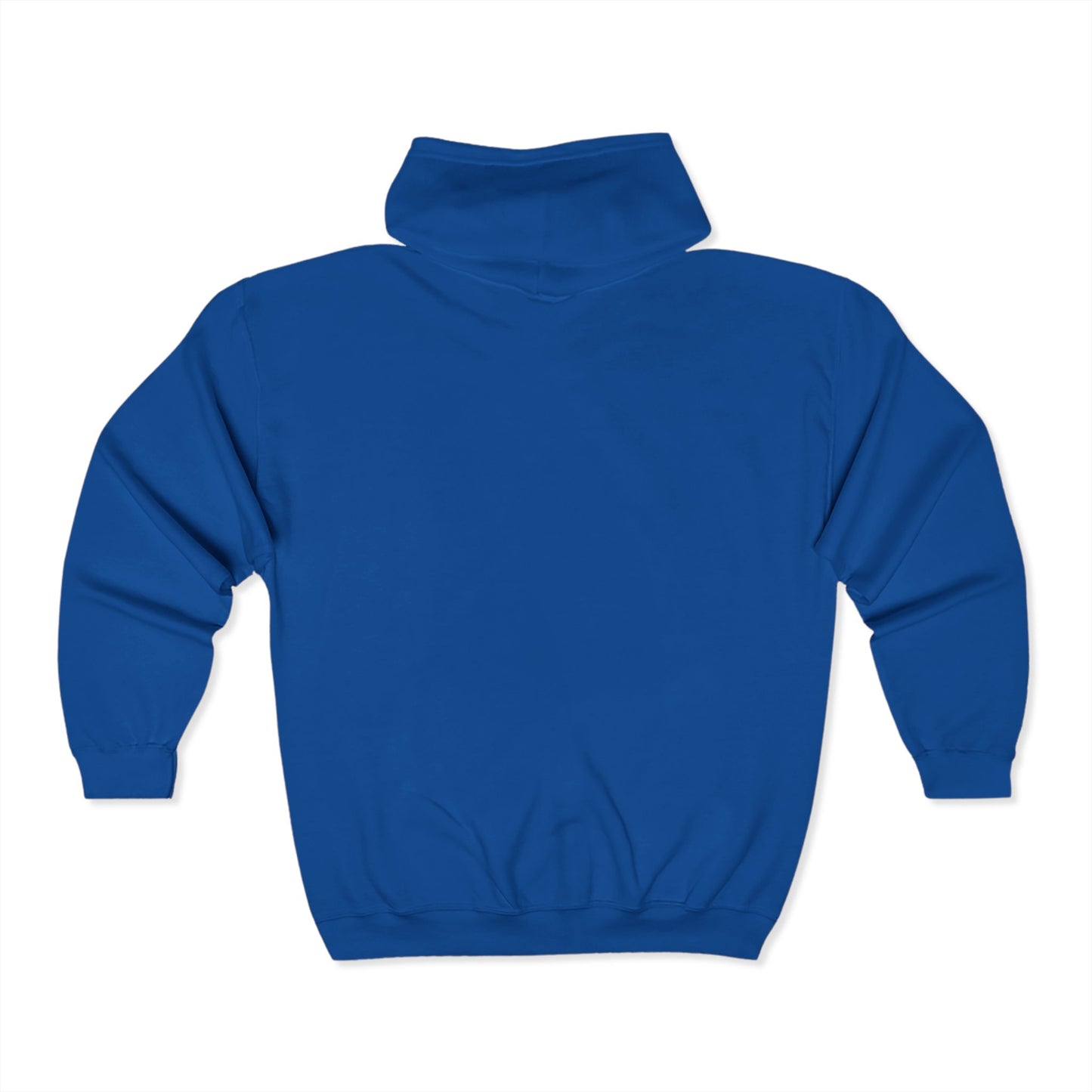 No Rules Hooded Sweatshirt, Zip Hoodie in Various Colors and Sizes, Unisex Heavy Blend™, Customizable