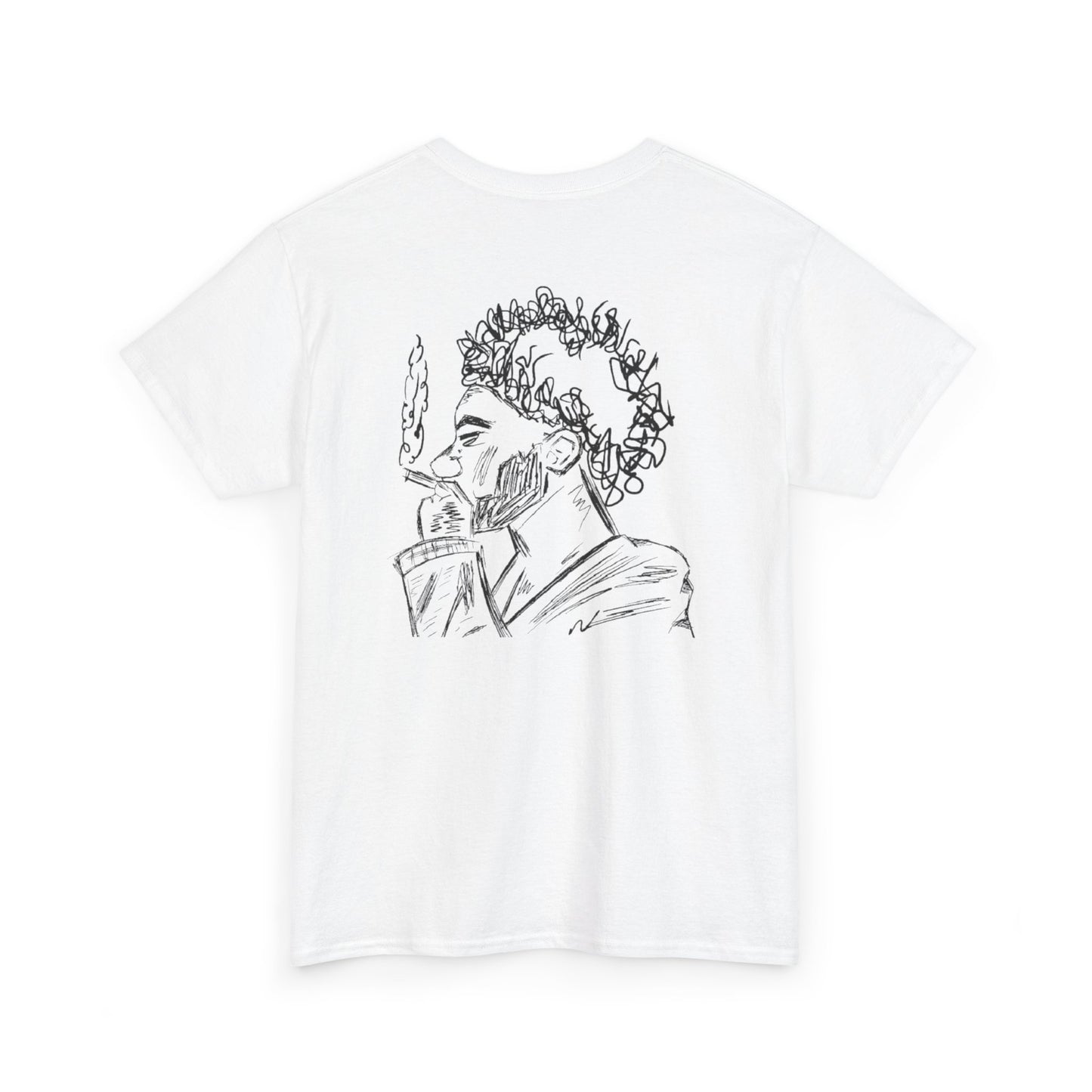 T-shirt unisexe design "ça fume"