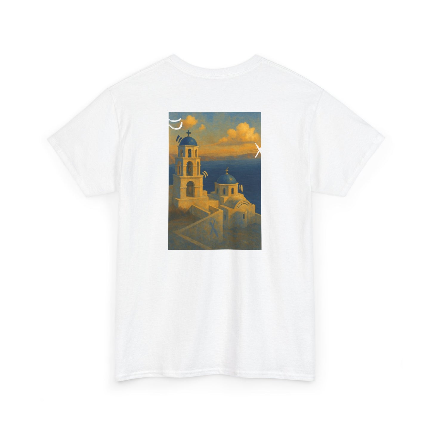 T-shirt unisexe design Grèce