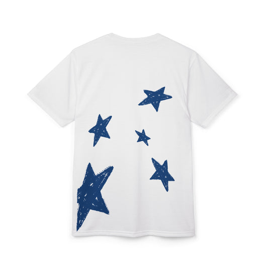T-shirt motif "étoiles"