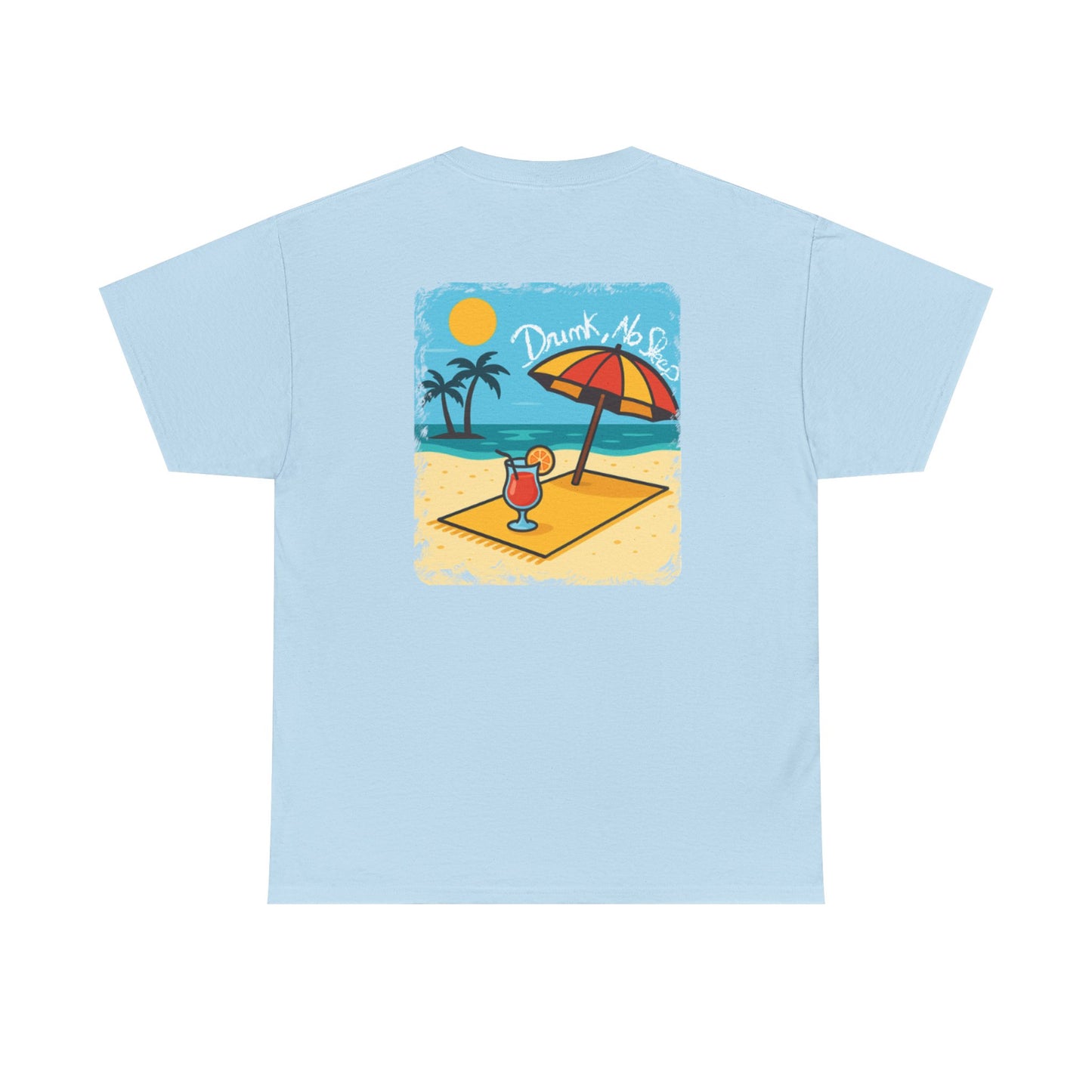 T-shirt design été "plage"