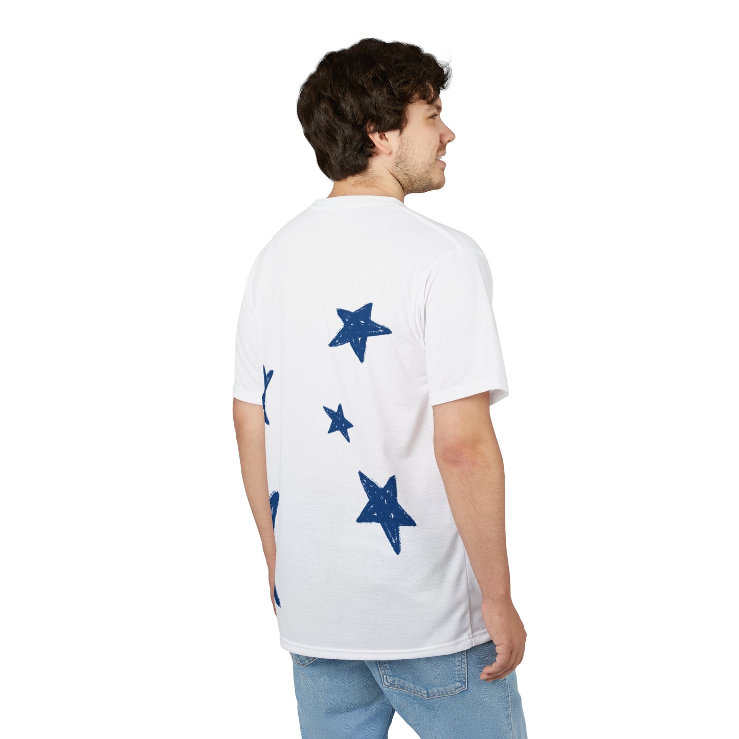 T-shirt motif "étoiles"
