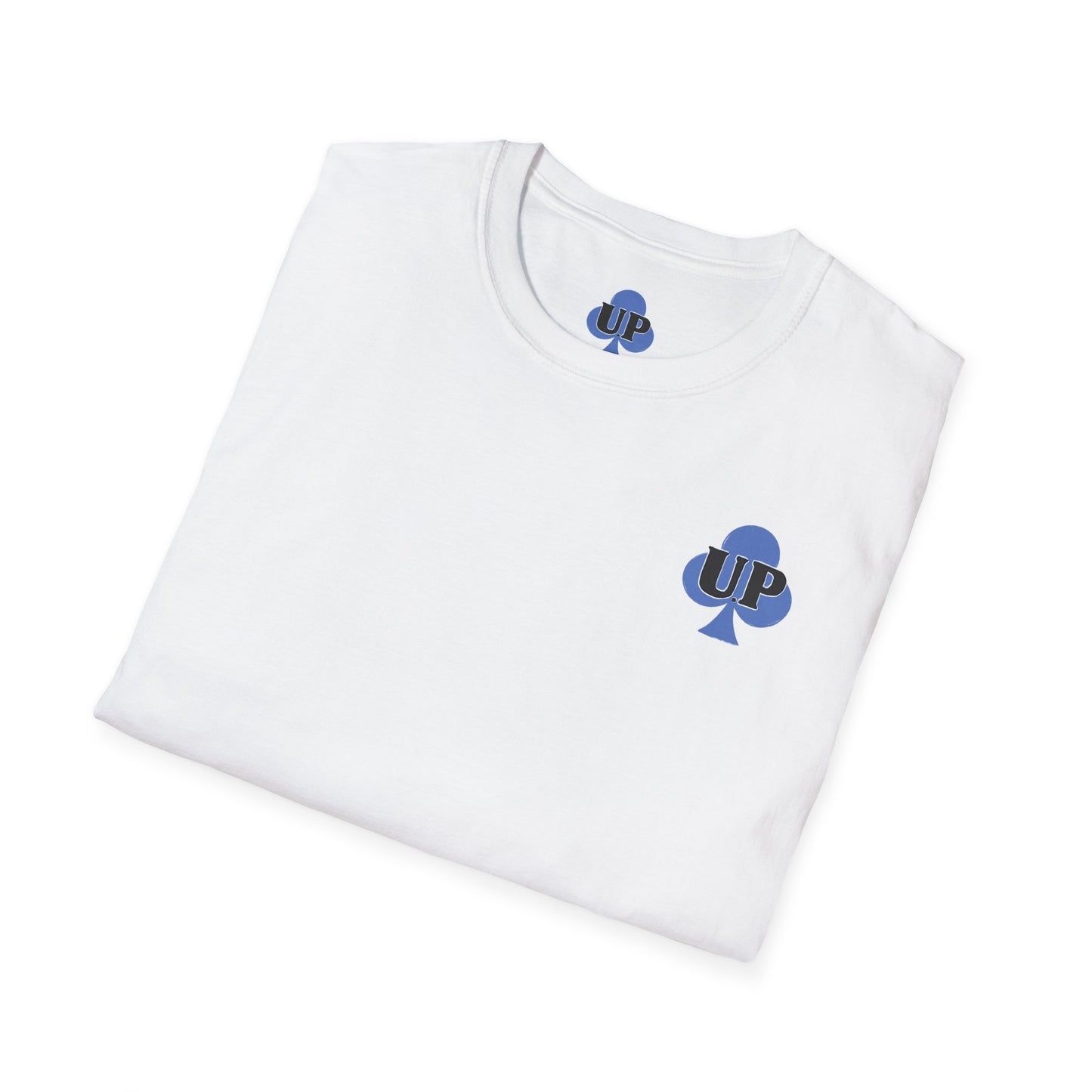 T-shirt unisexe motif "trèfle bleu"