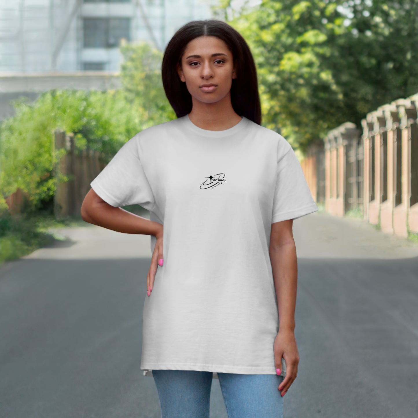 T-shirt unisexe design "tête dans les nuages"