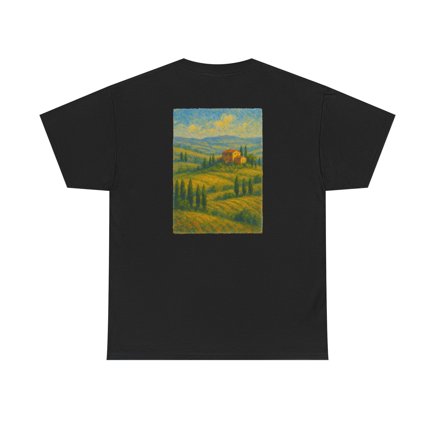 T-shirt unisexe design Toscane