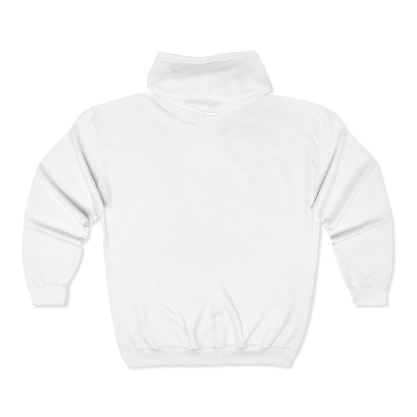 No Rules Hooded Sweatshirt, Zip Hoodie in Various Colors and Sizes, Unisex Heavy Blend™, Customizable