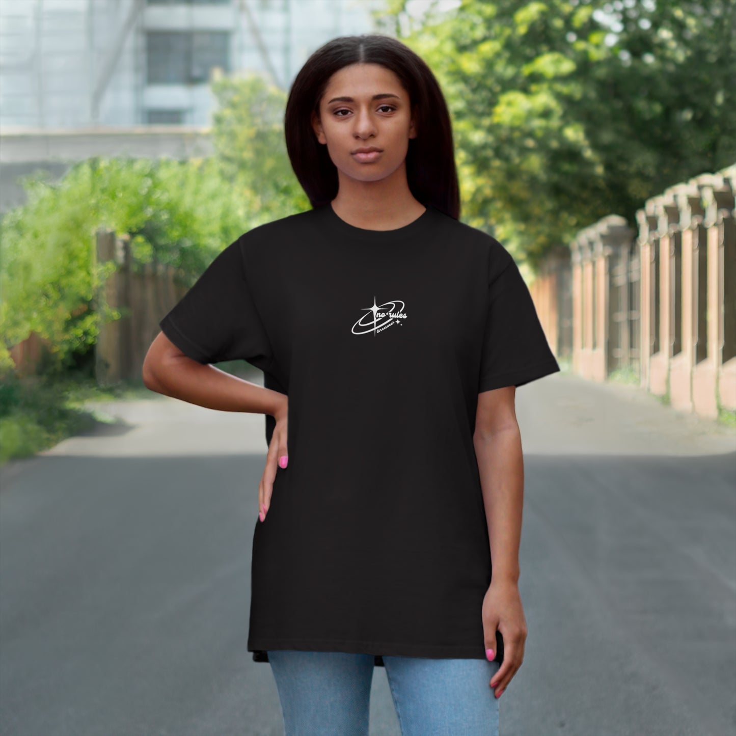 T-shirt unisexe design "tête dans les nuages"