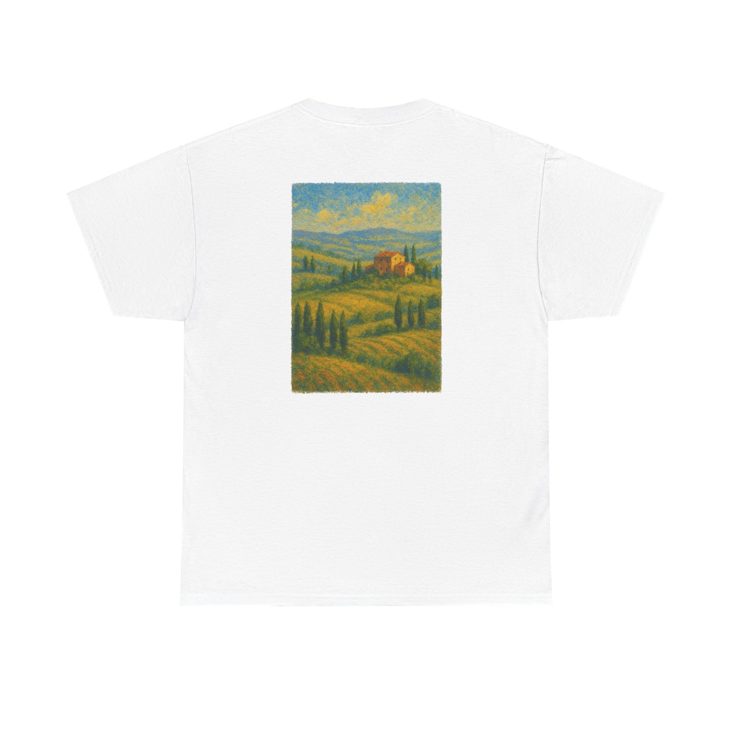 T-shirt unisexe design Toscane
