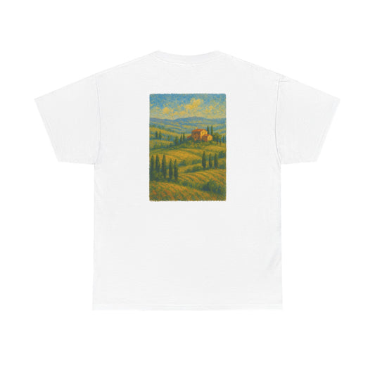 T-shirt unisexe design Toscane